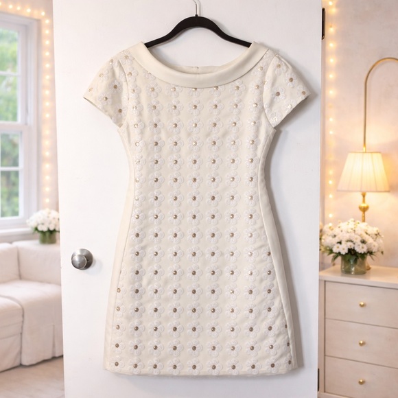 Camilyn Beth Dresses & Skirts - ✨ Camilyn Beth Daisy Embellished Dress | Easter Brunch Ready Size M (10)